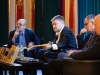 30.11.2024 Szczecin. Dom Kultury 13 Muz. Szczecińskie spotkania literackie 13 Muz: Z górnej półki / eleWator 40 / Roman Ciepliński / Janusz Drzewucki. Fot. Robert Stachnik.